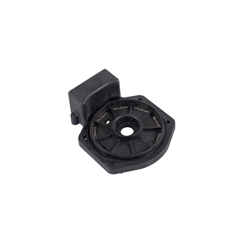 Iron Sheet Rubber-Coated Motor End Cover Assembly Injection Molding Accessories